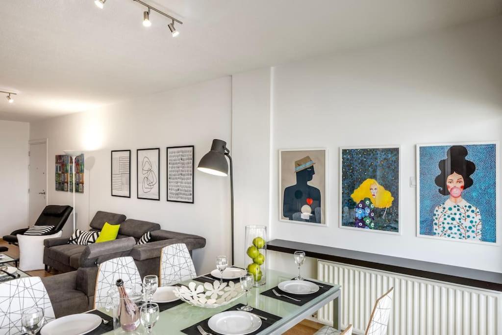 Luxurious Bright & Stylish 2Br With Office In Nicosia Lägenhet Exteriör bild
