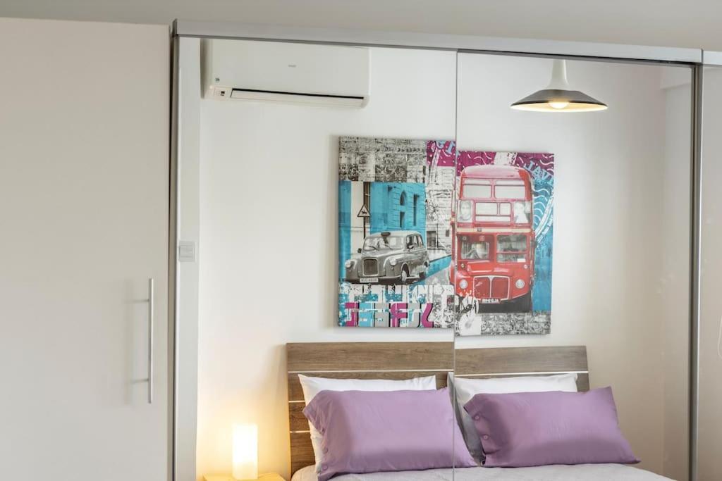 Luxurious Bright & Stylish 2Br With Office In Nicosia Lägenhet Exteriör bild