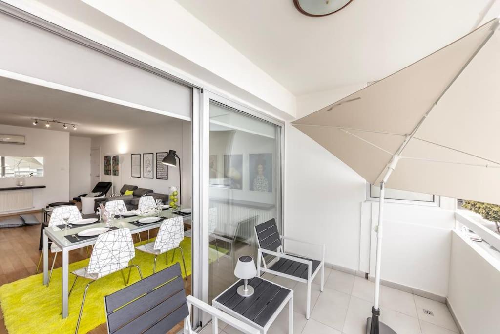 Luxurious Bright & Stylish 2Br With Office In Nicosia Lägenhet Exteriör bild